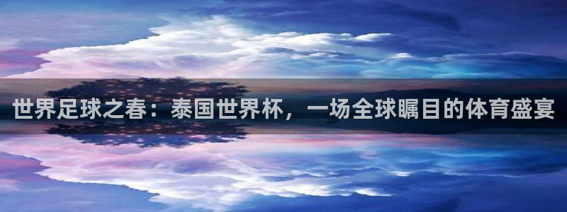 世界杯赛程表:世界足球之春:泰国世界杯,一场全球瞩目的体育盛宴