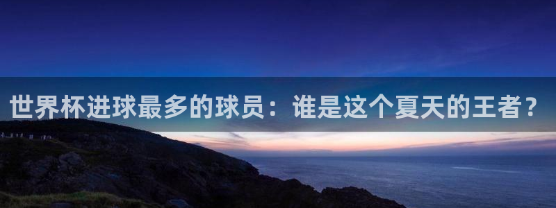 2026年世界杯对阵图:世界杯进球最多的球员:谁是这个夏天的王者?