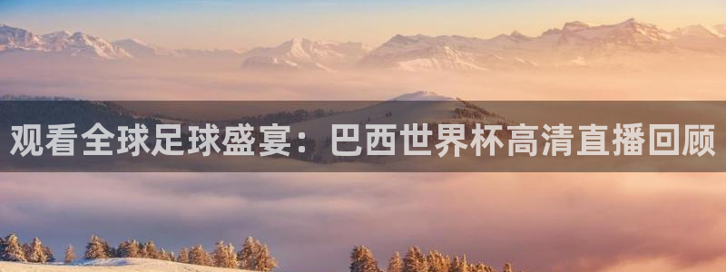 世界杯预选赛:观看全球足球盛宴:巴西世界杯高清直播回顾